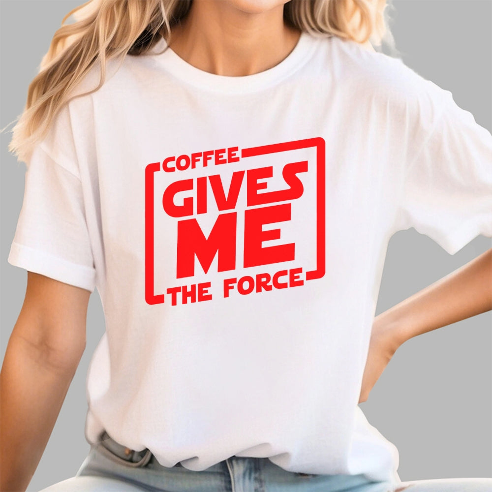 Coffee Gives Me The Force  T-Shirt