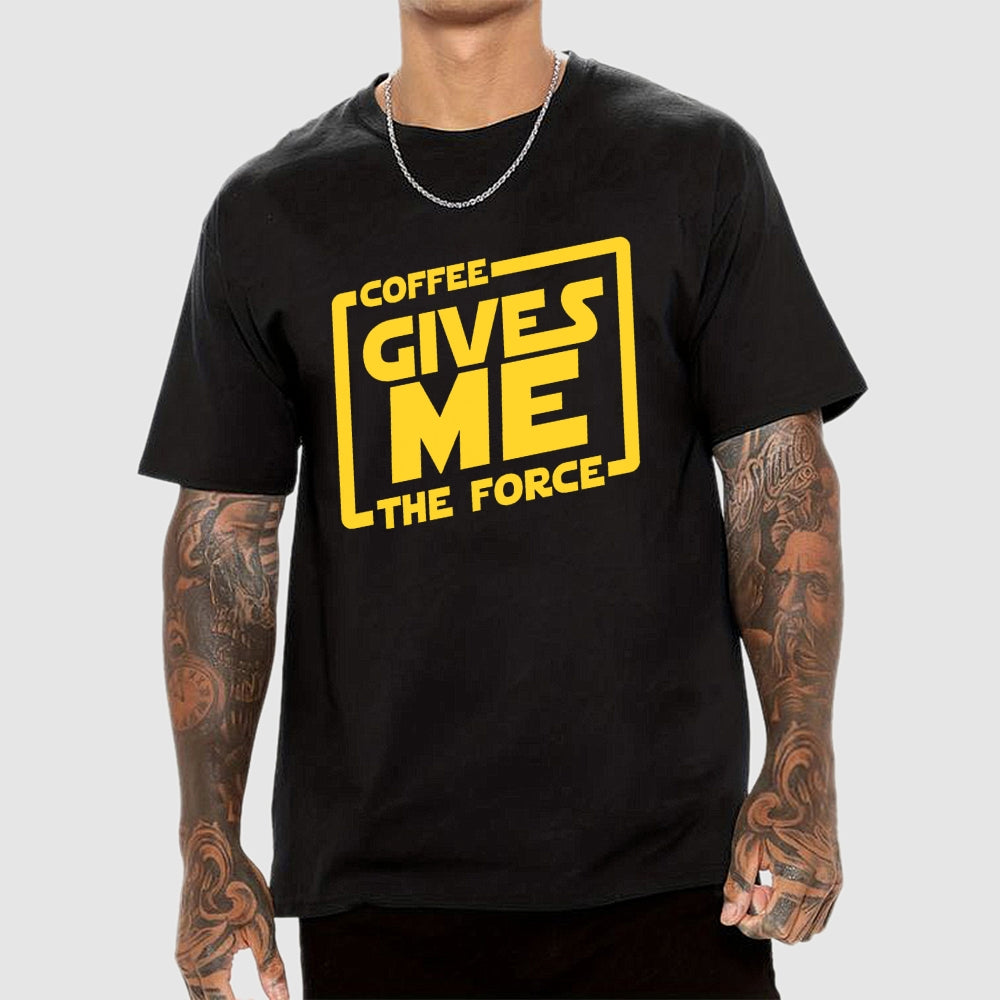 Coffee Gives Me The Force  T-Shirt