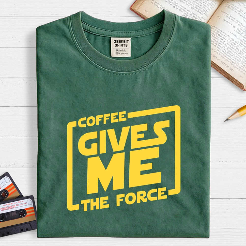 Coffee Gives Me The Force  T-Shirt