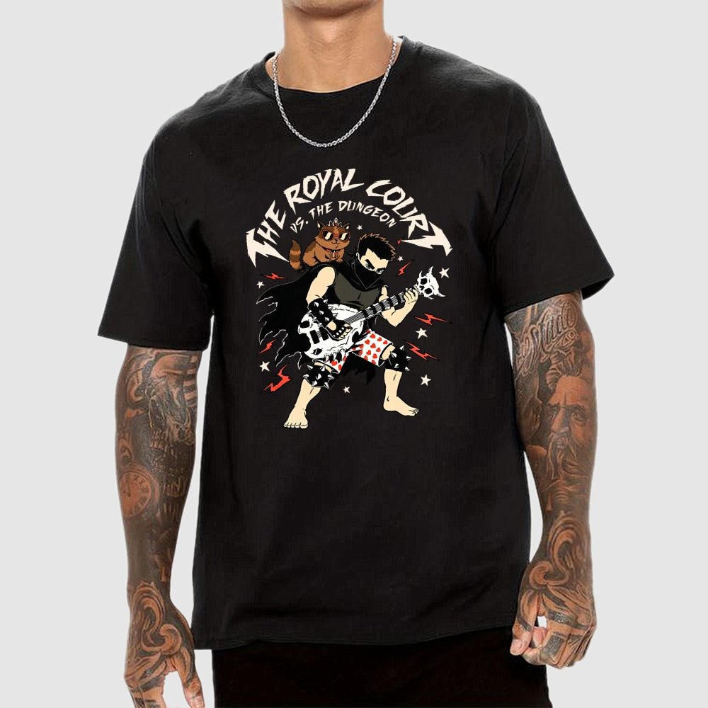 Dungeon Crawler Music Guitar  T-Shirt