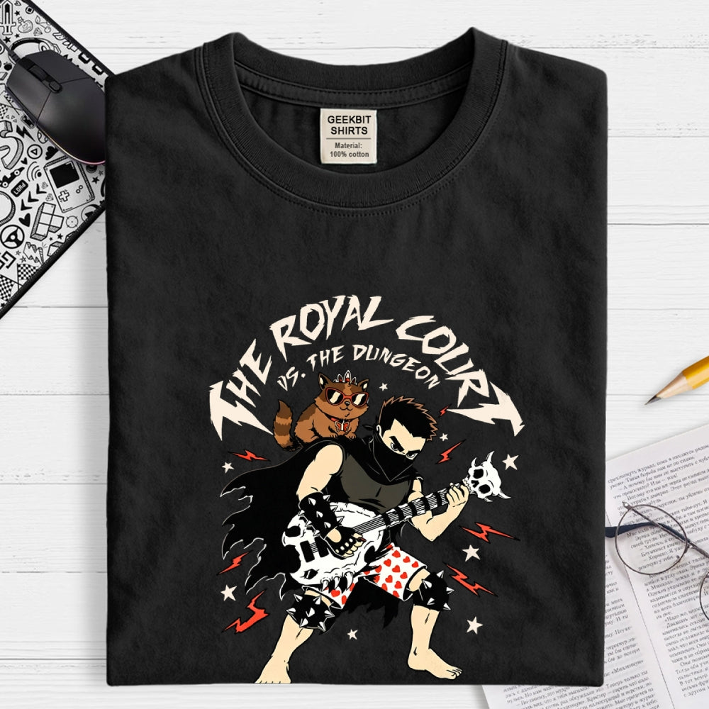 Dungeon Crawler Music Guitar  T-Shirt