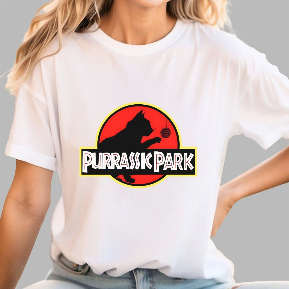 Purrassic Park  T-Shirt
