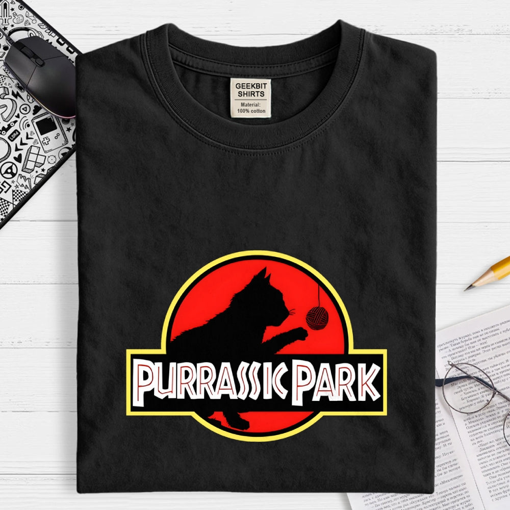Purrassic Park  T-Shirt