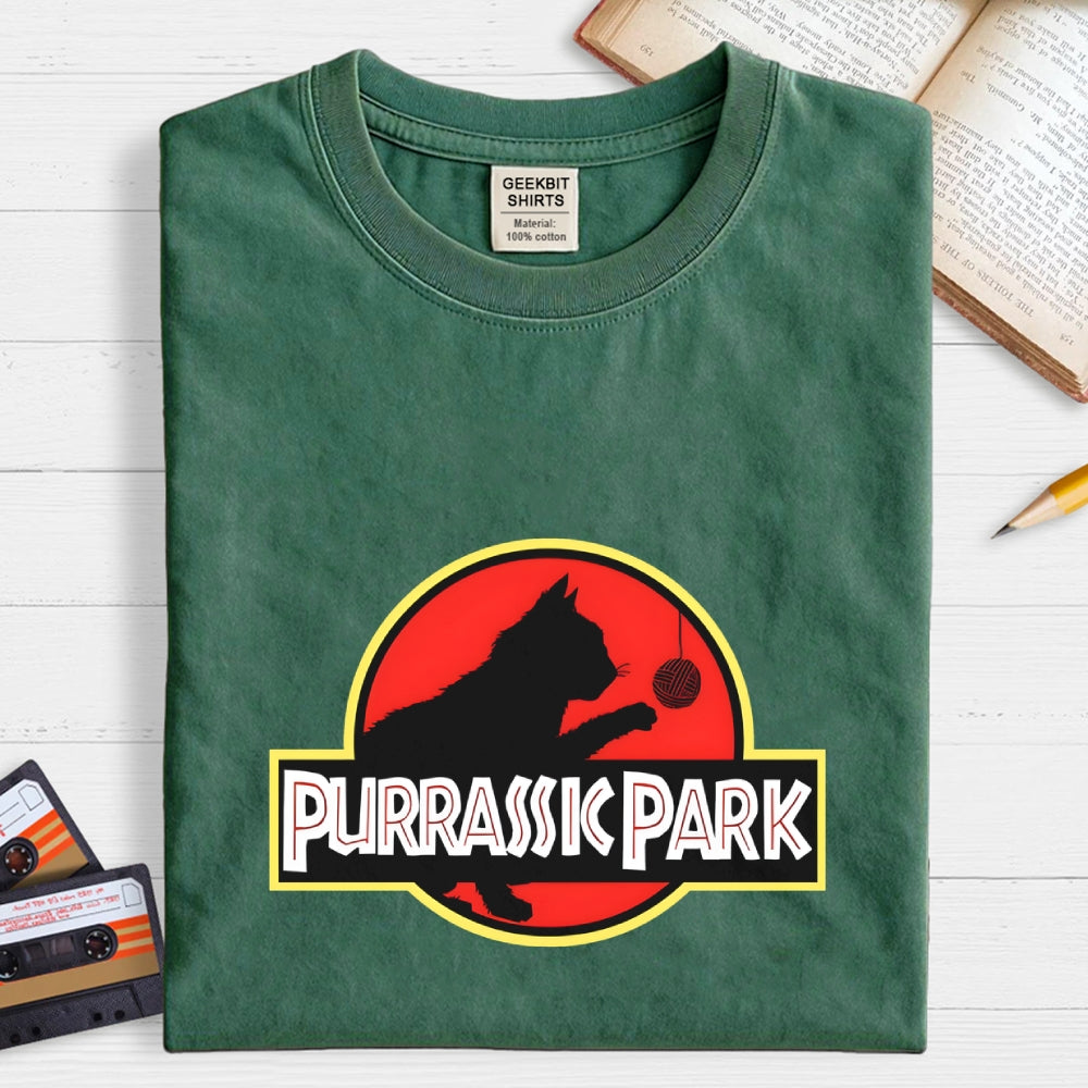 Purrassic Park  T-Shirt
