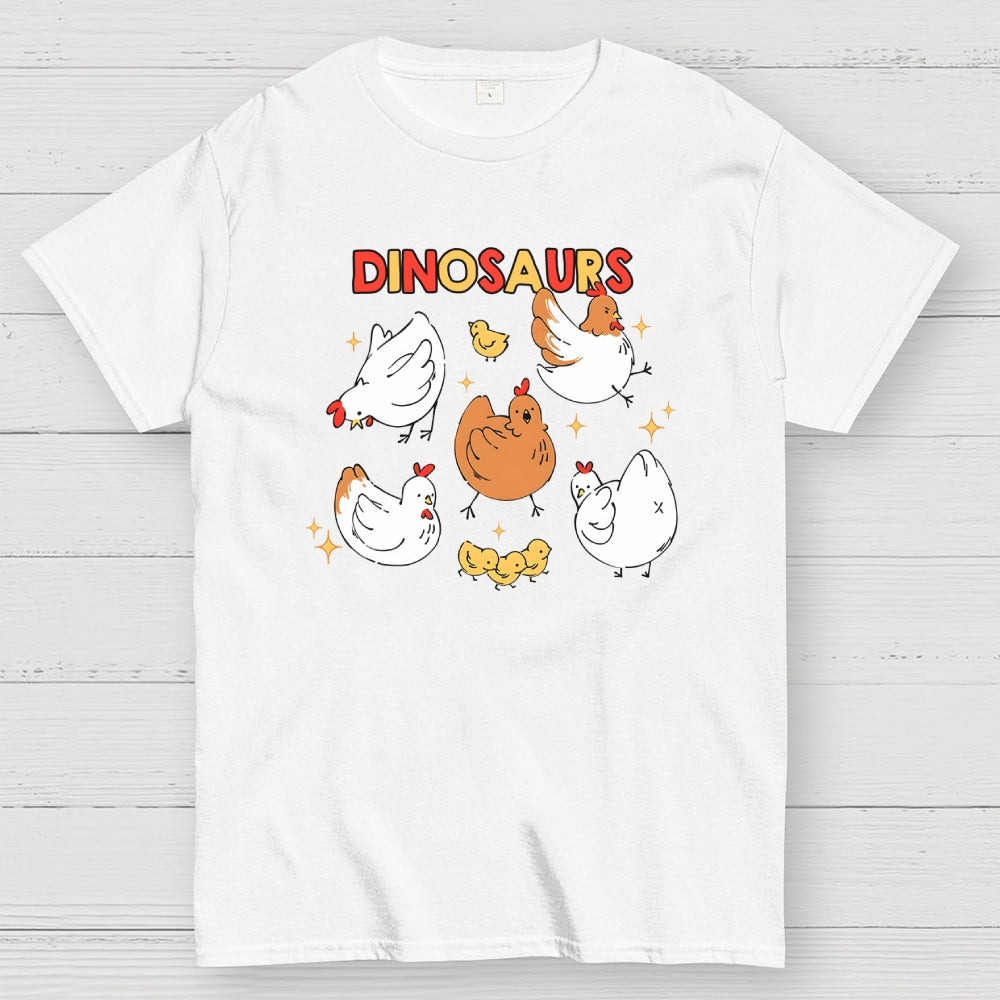 Dinosaurs Chicken  T-Shirt