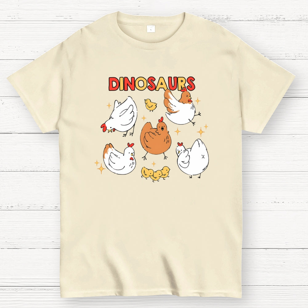 Dinosaurs Chicken  T-Shirt