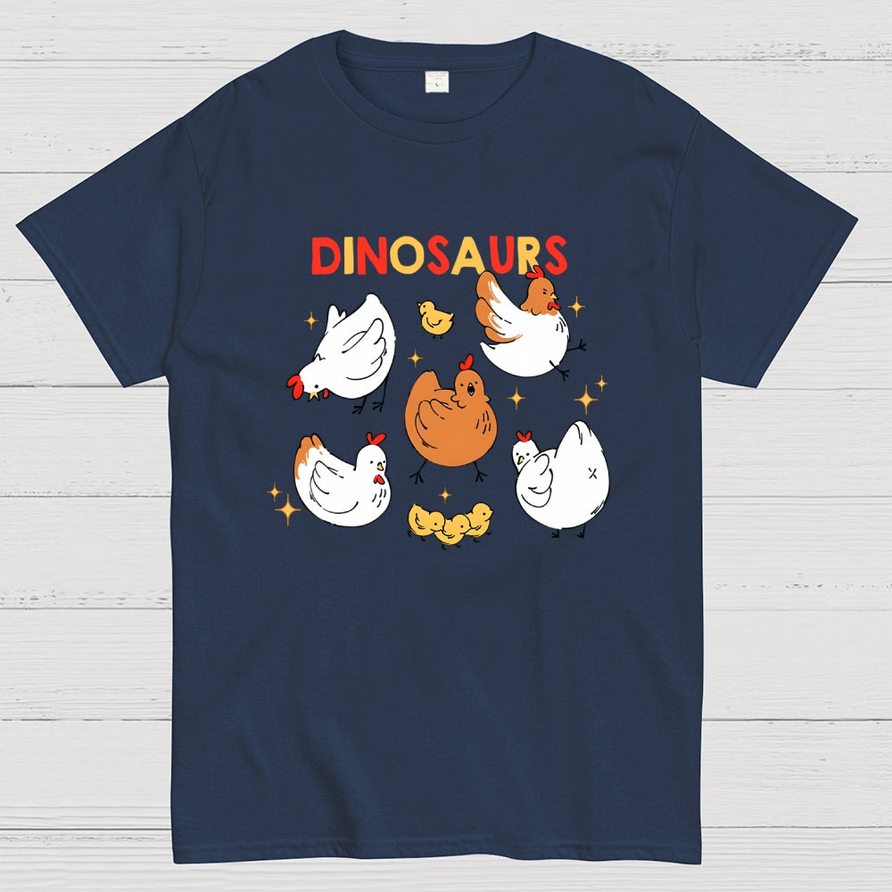 Dinosaurs Chicken  T-Shirt