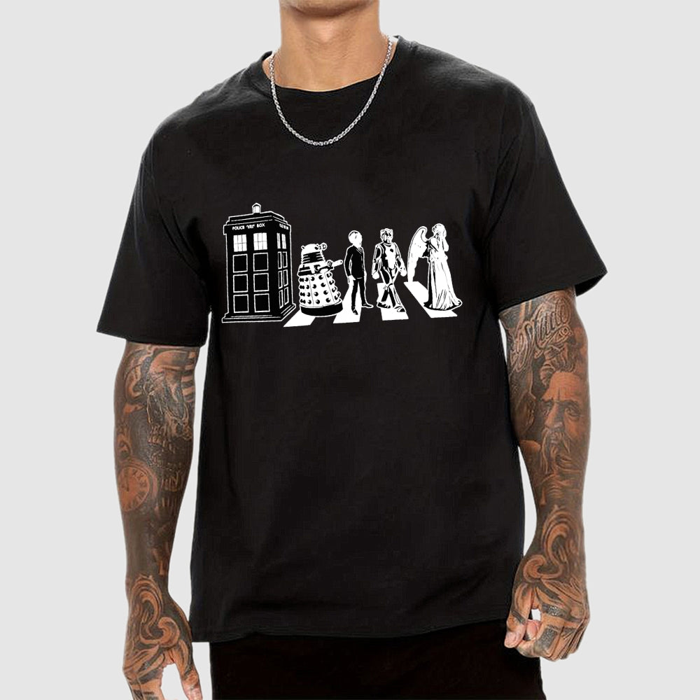 Beatles Dr Who  T-Shirt