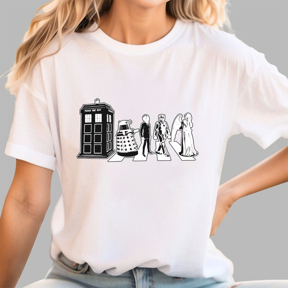 Beatles Dr Who  T-Shirt