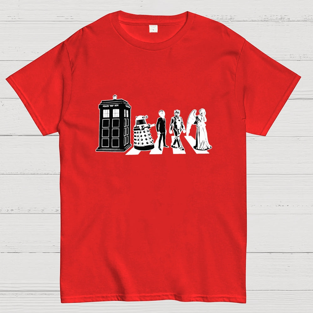 Beatles Dr Who  T-Shirt