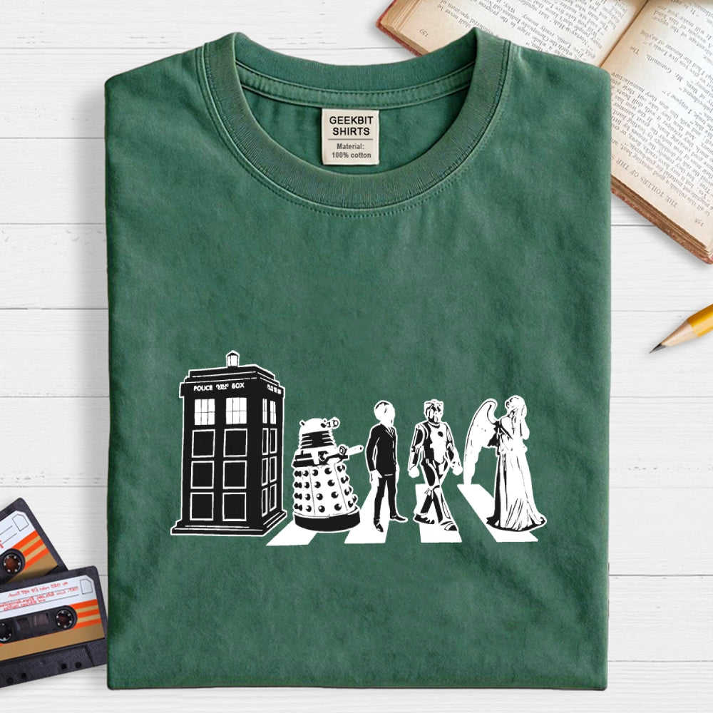 Beatles Dr Who  T-Shirt