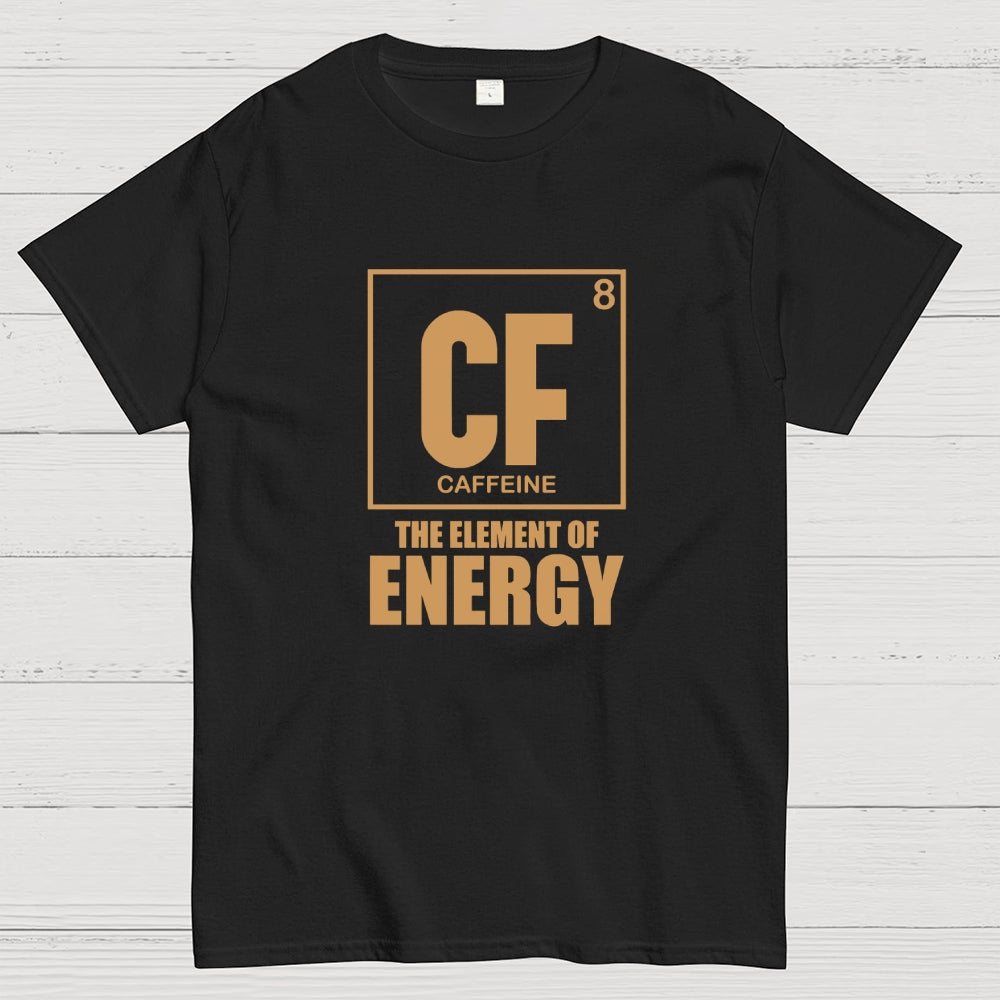 Caffeine The Element Of Energy  T-Shirt