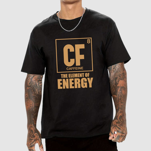 Caffeine The Element Of Energy  T-Shirt