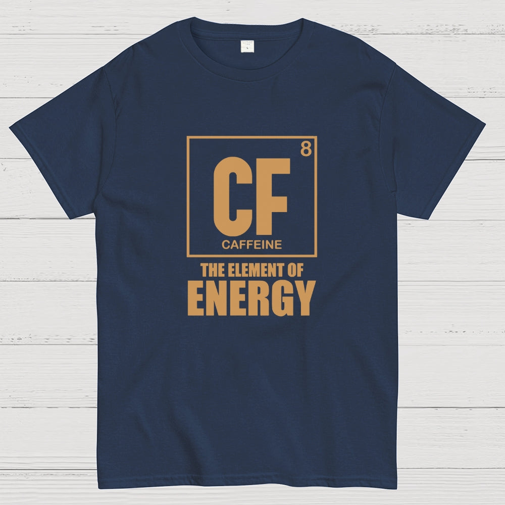 Caffeine The Element Of Energy  T-Shirt