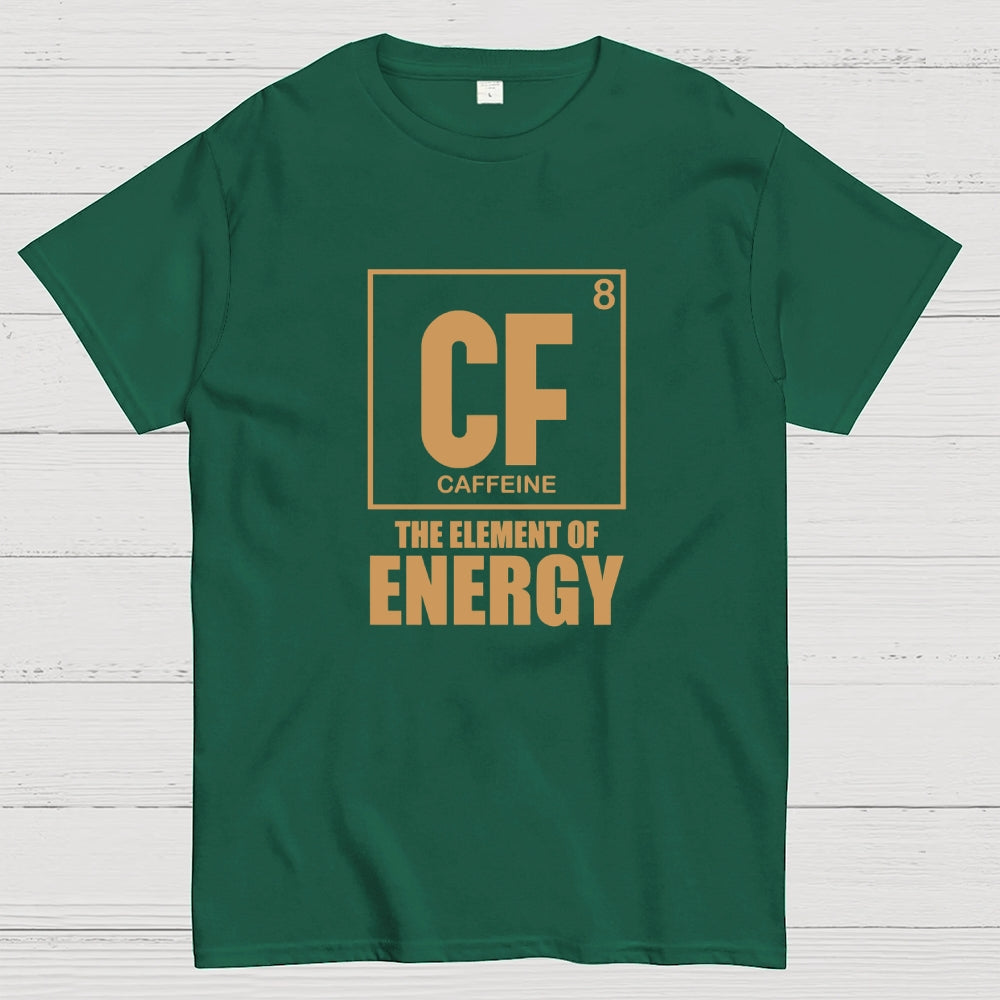 Caffeine The Element Of Energy  T-Shirt