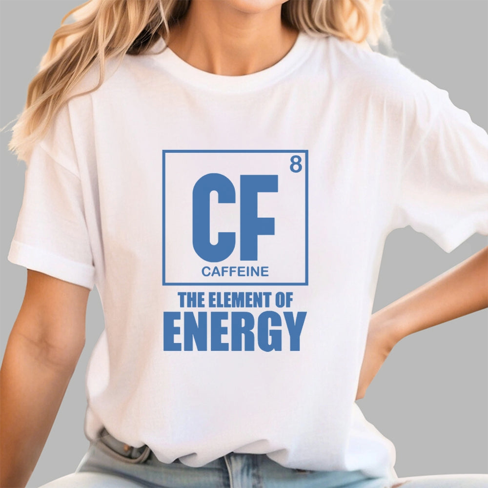 Caffeine The Element Of Energy  T-Shirt