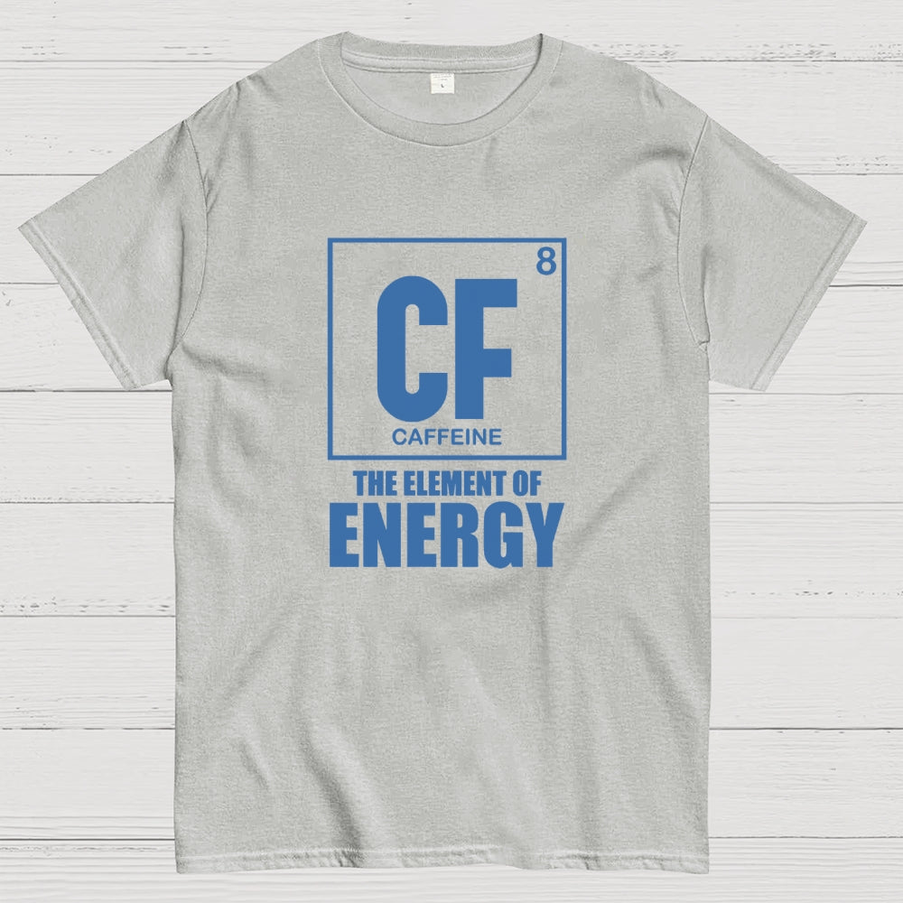 Caffeine The Element Of Energy  T-Shirt