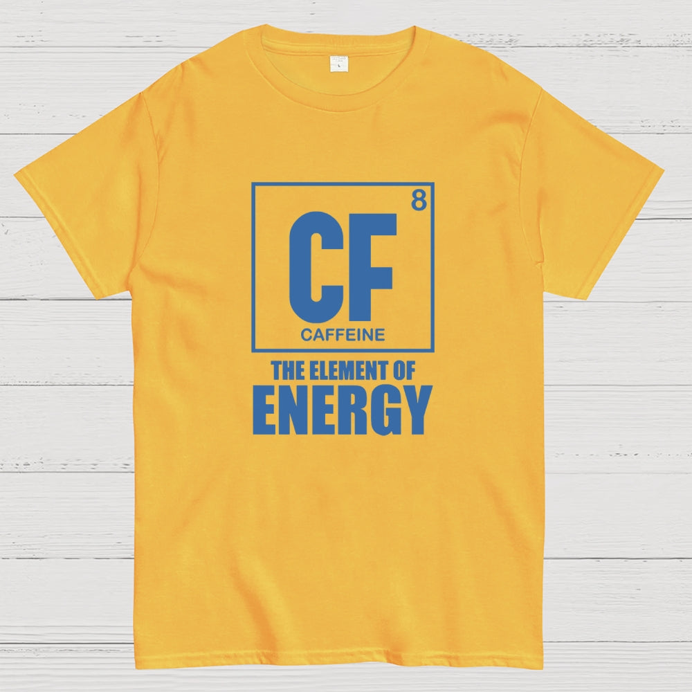 Caffeine The Element Of Energy  T-Shirt