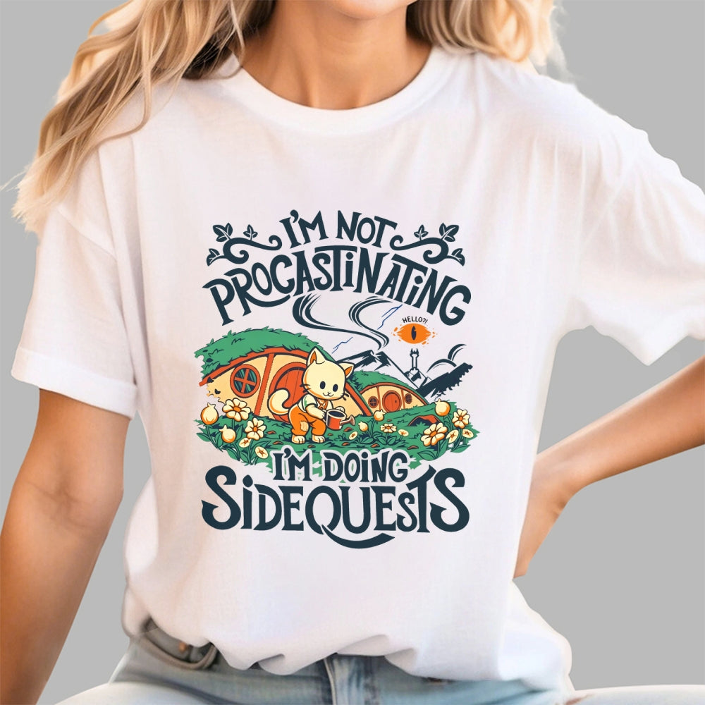 I'm Doing Side Quests Middle Earth  T-Shirt