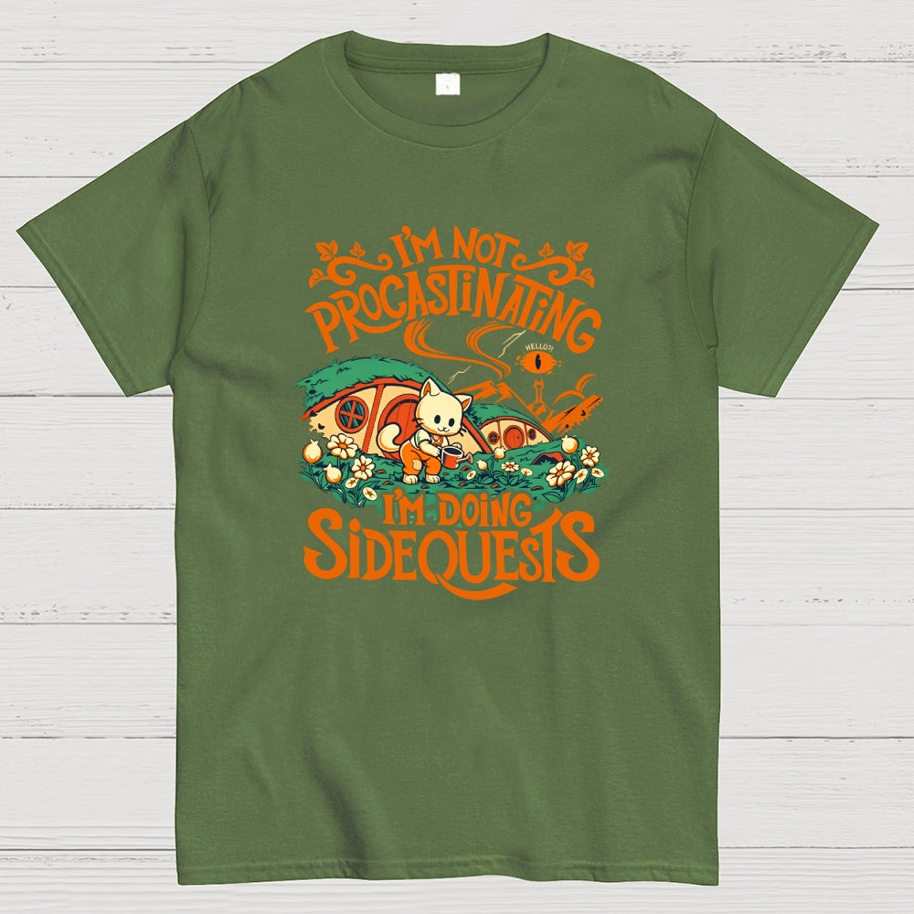 I'm Doing Side Quests Middle Earth  T-Shirt