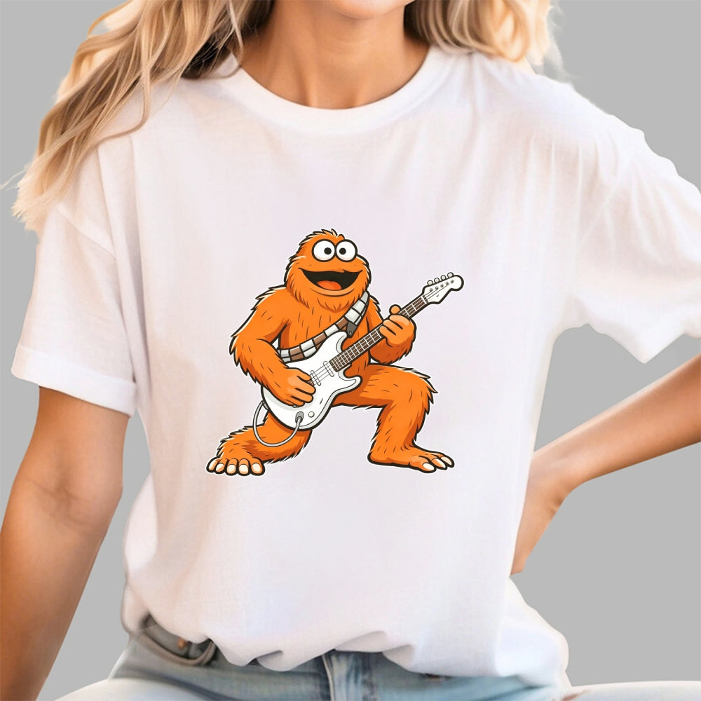 Fun Rock Wookiee Monster  T-Shirt