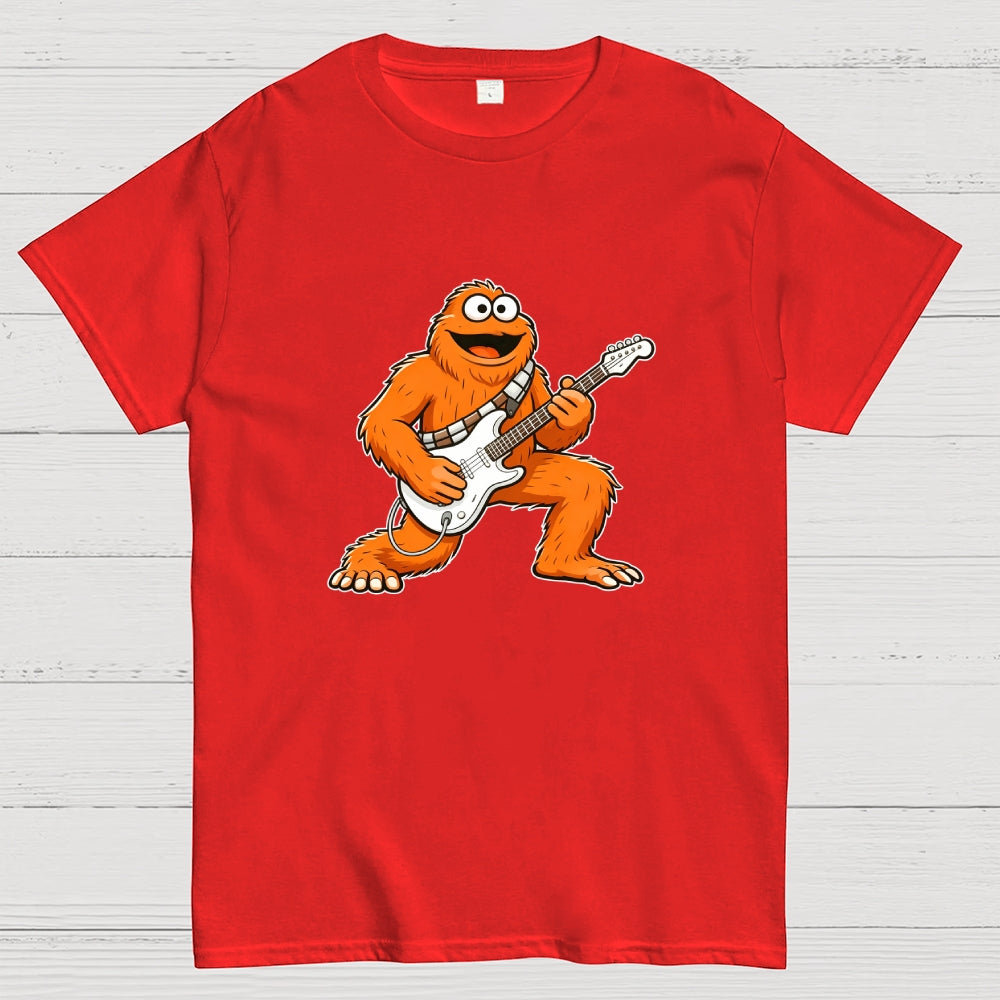 Fun Rock Wookiee Monster  T-Shirt