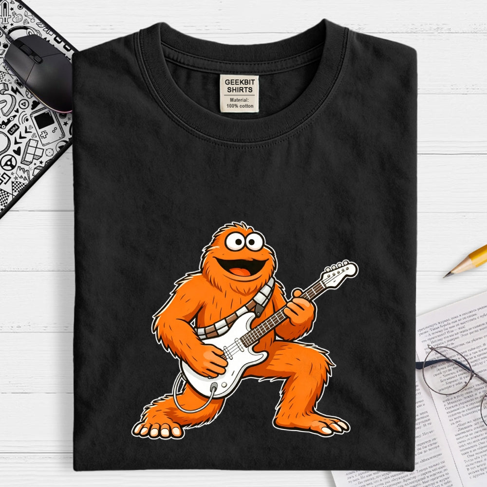 Fun Rock Wookiee Monster  T-Shirt