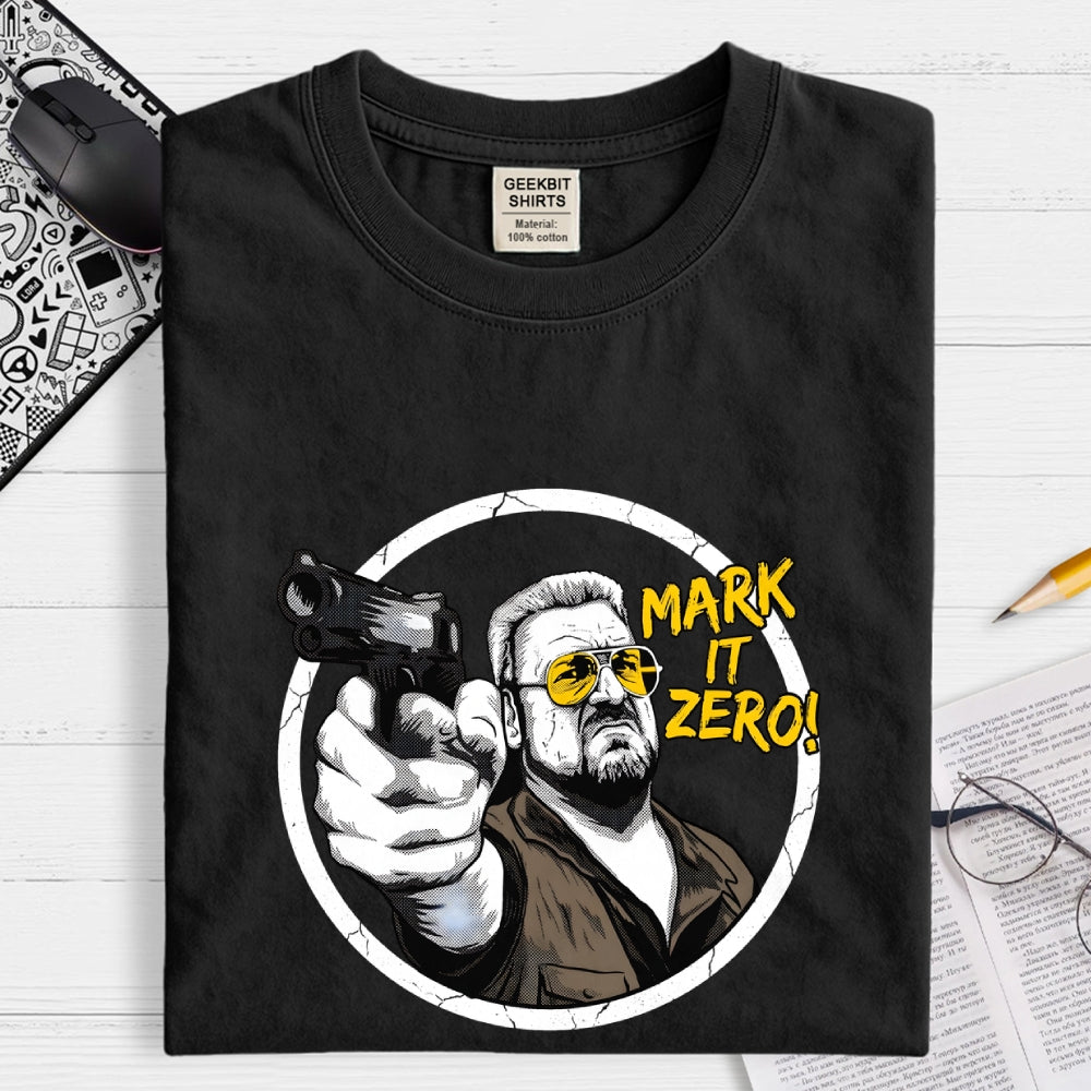 Mark It Zero Art Print  T-Shirt