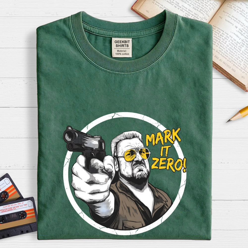Mark It Zero Art Print  T-Shirt