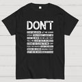 Don't Music  T-Shirt