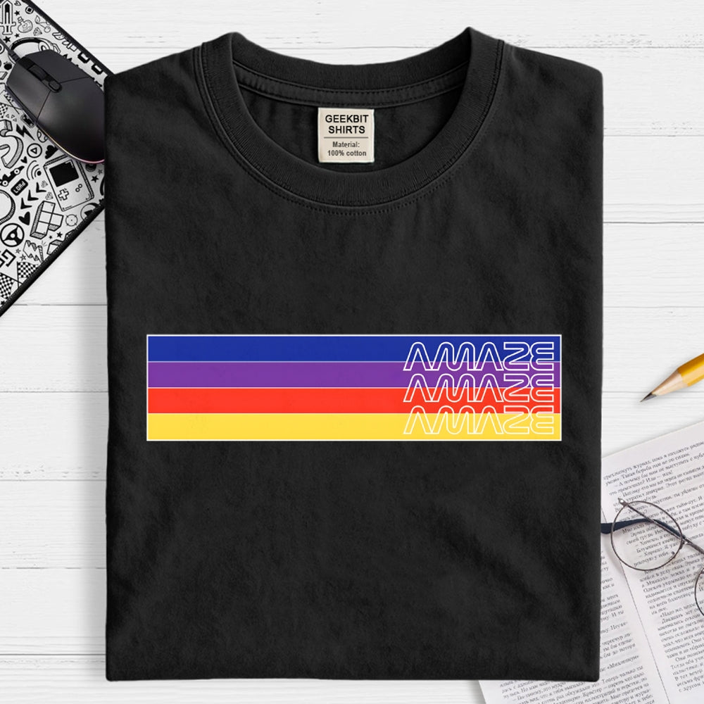 Amaze Amaze Amaze Stripes  T-Shirt