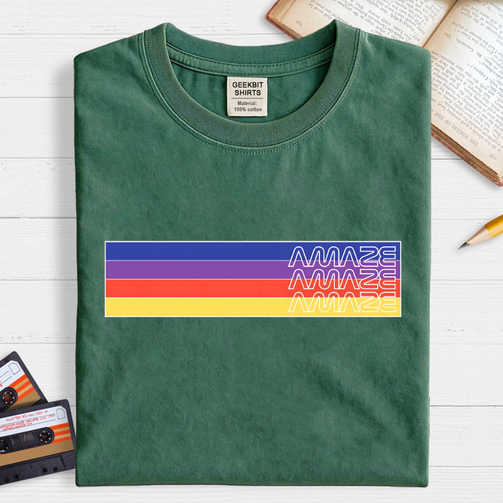 Amaze Amaze Amaze Stripes  T-Shirt