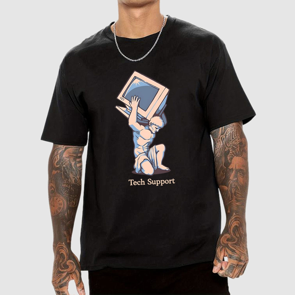 Tech Support Atlas Computer  T-Shirt