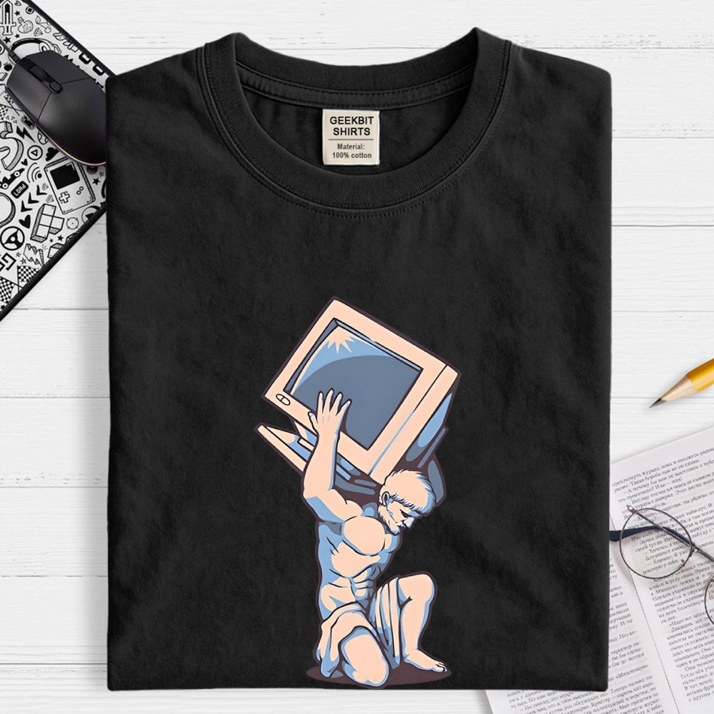 Tech Support Atlas Computer  T-Shirt