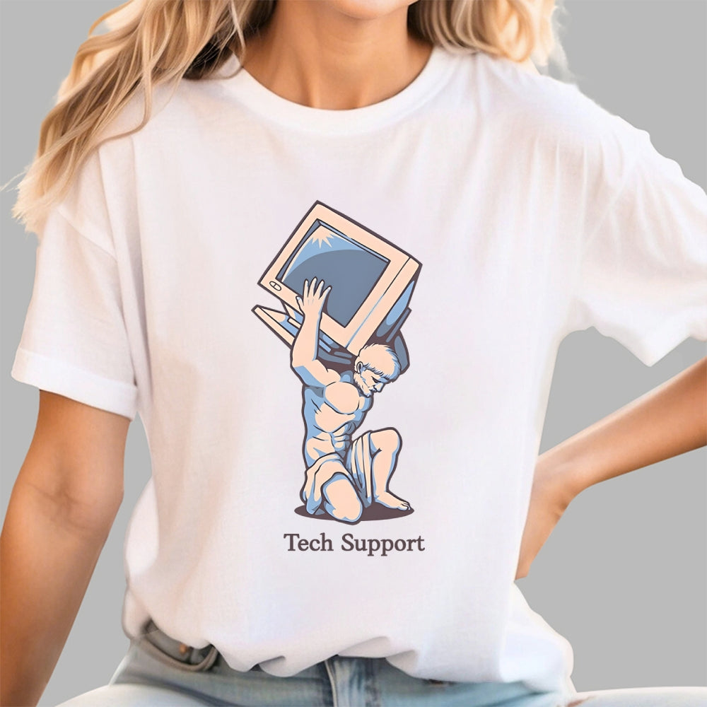 Tech Support Atlas Computer  T-Shirt
