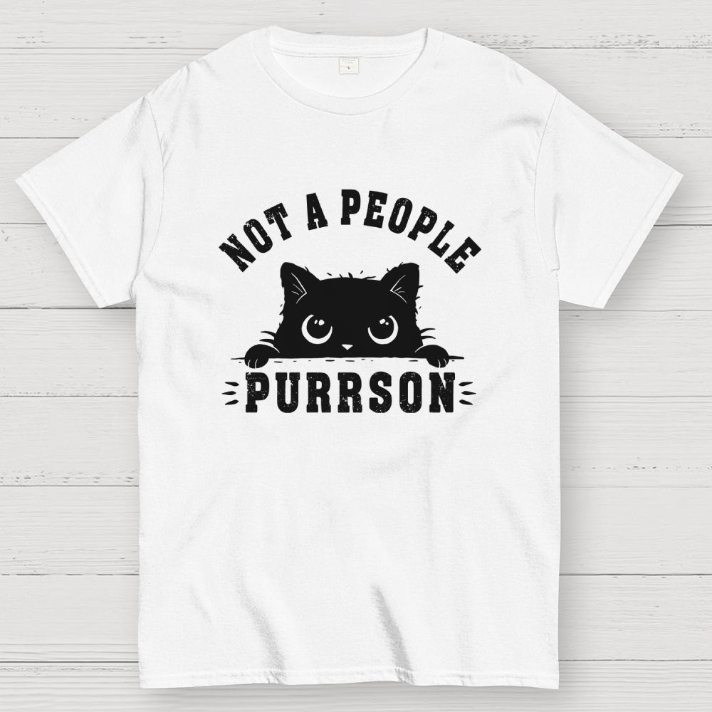 Not a people purrson  T-Shirt