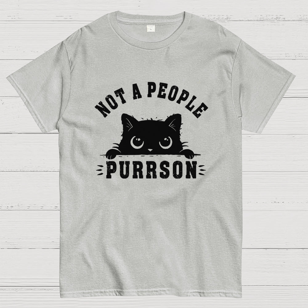 Not a people purrson  T-Shirt