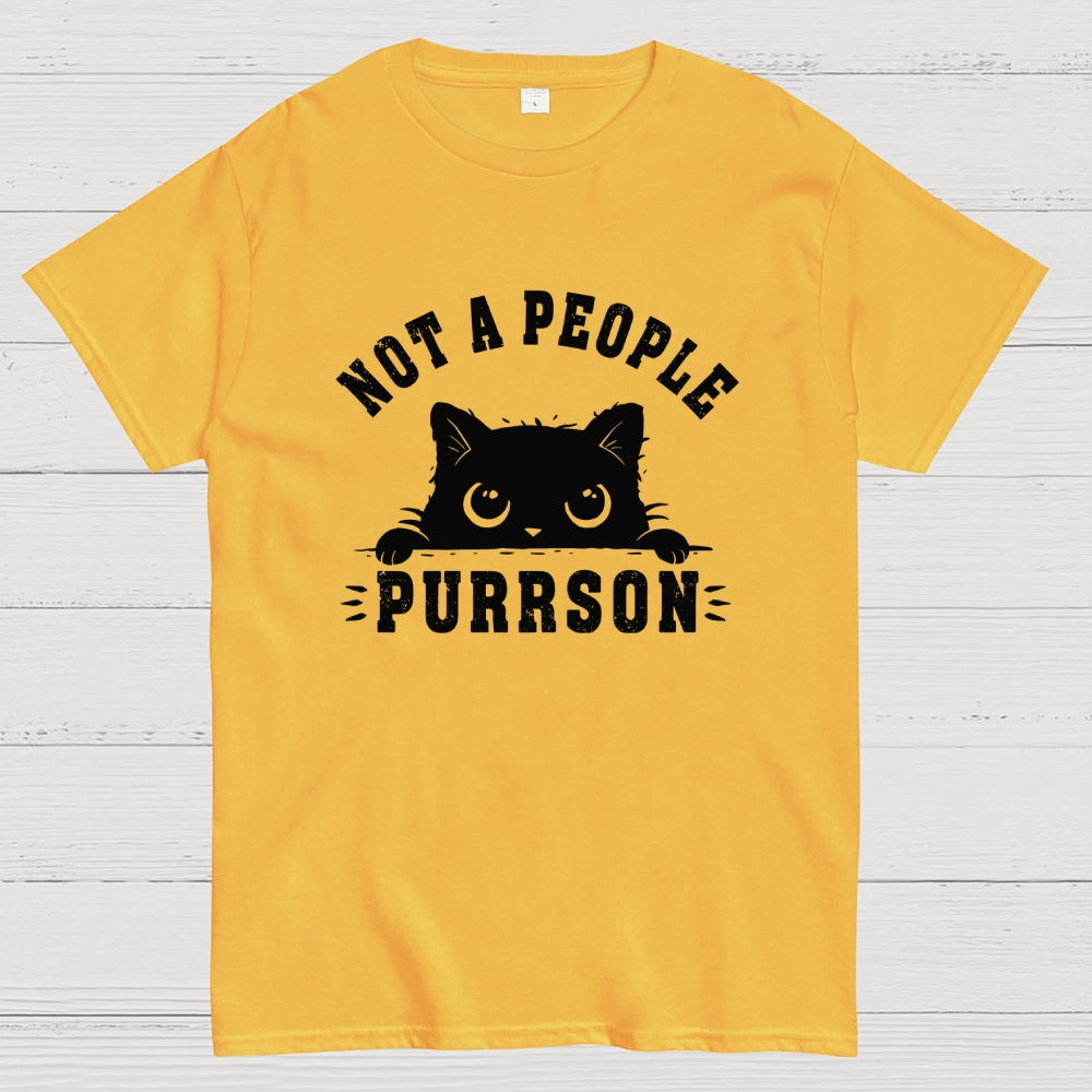 Not a people purrson  T-Shirt