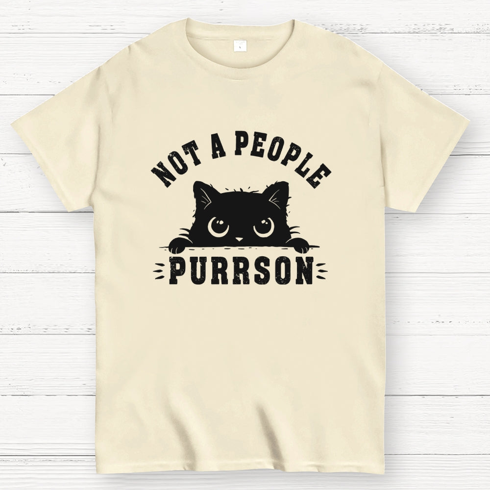 Not a people purrson  T-Shirt