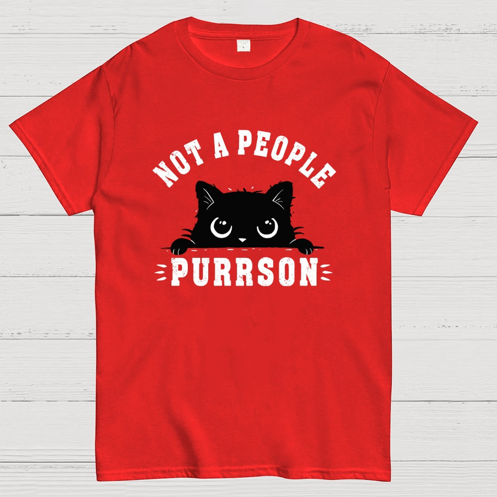 Not a people purrson  T-Shirt