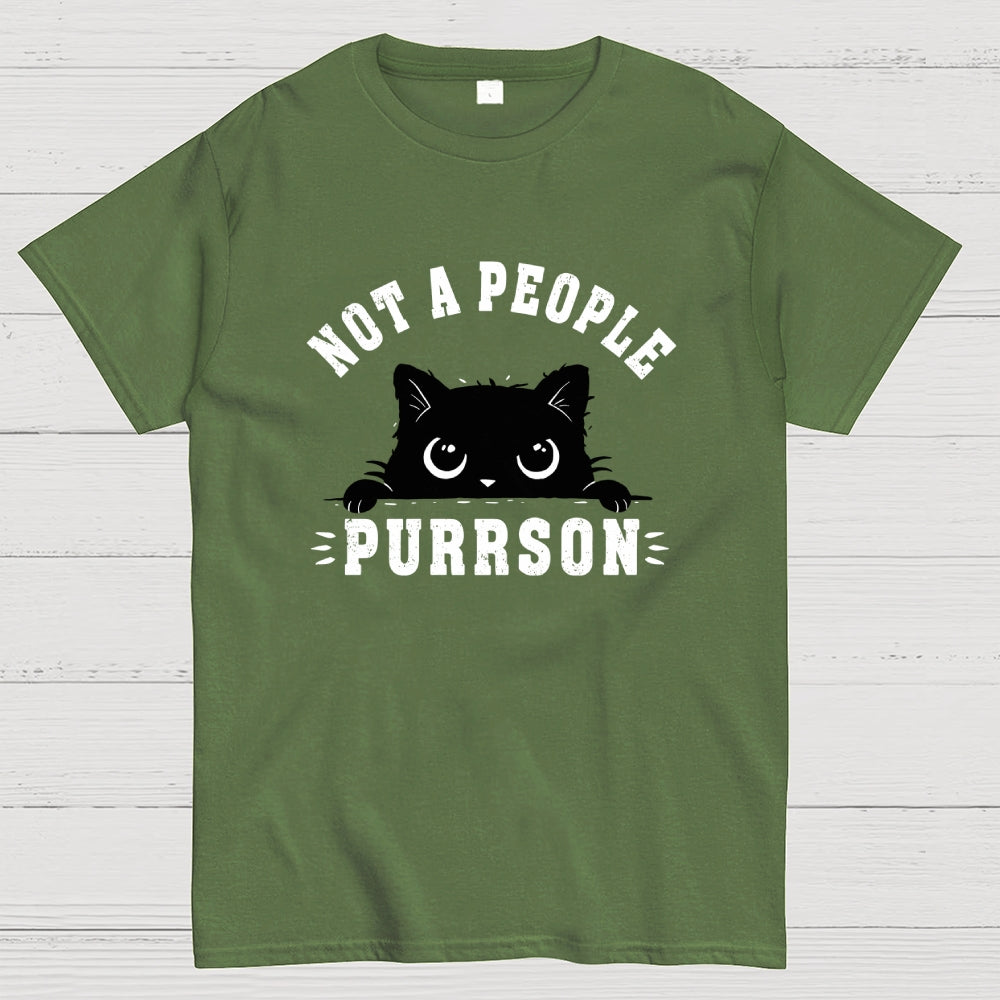 Not a people purrson  T-Shirt