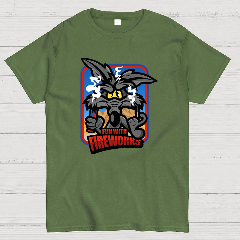 Fun with Fireworks  T-Shirt