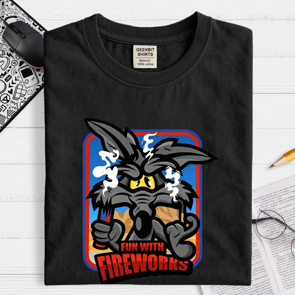 Fun with Fireworks  T-Shirt