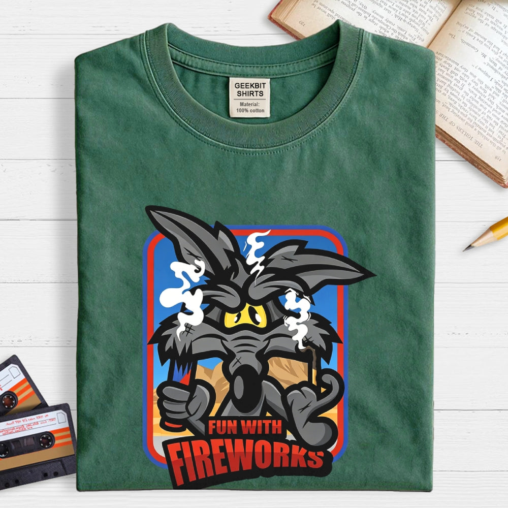 Fun with Fireworks  T-Shirt