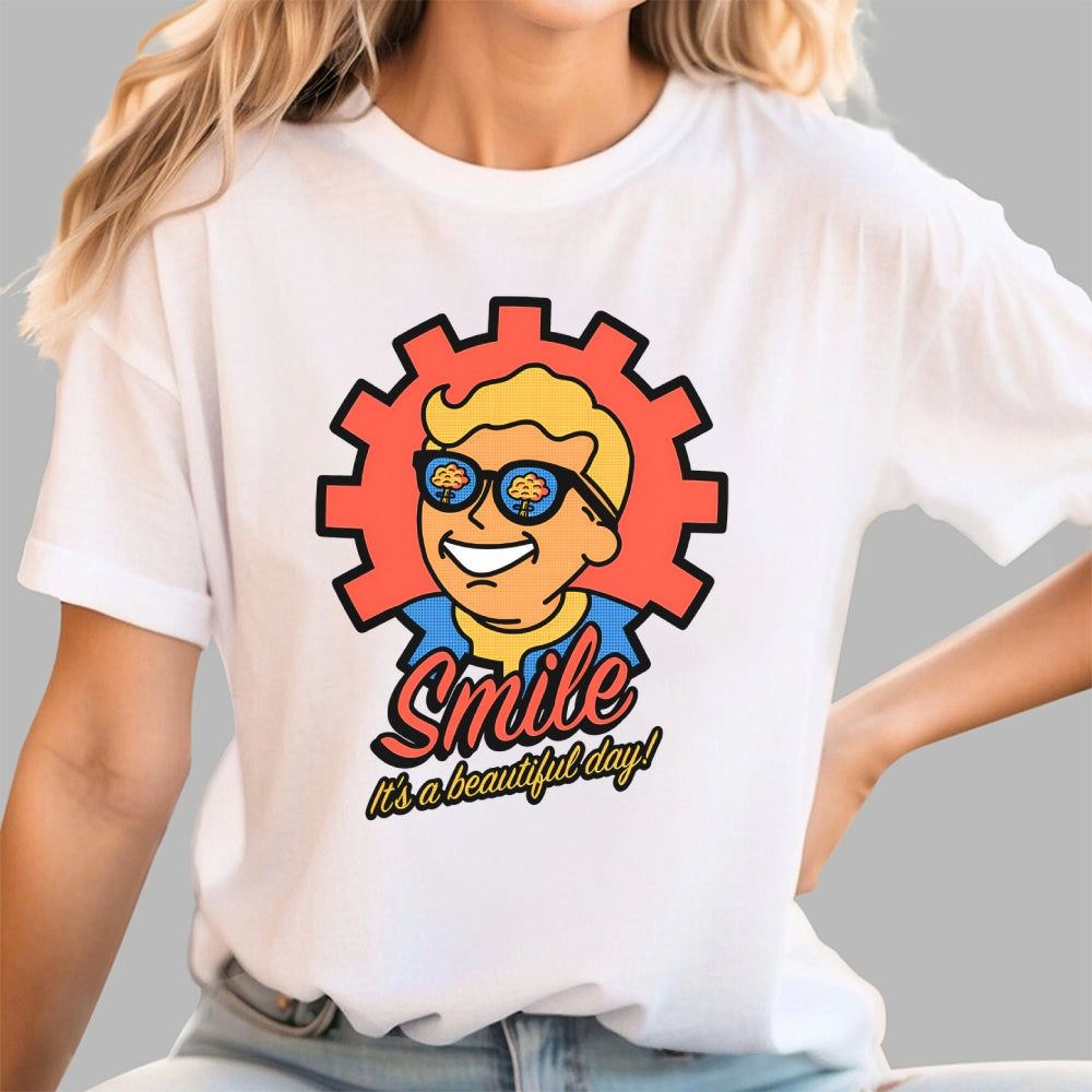 Smile! It's a Beautiful Summer Day  T-Shirt