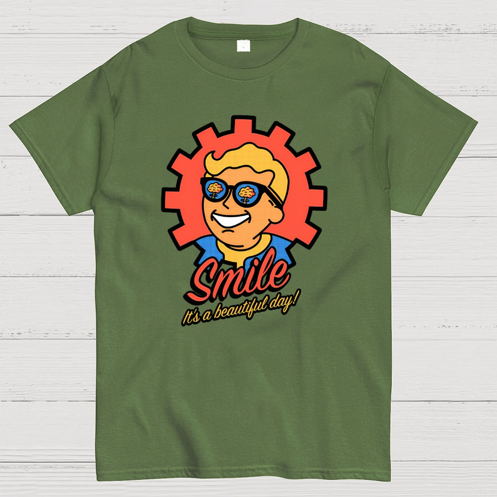 Smile! It's a Beautiful Summer Day  T-Shirt