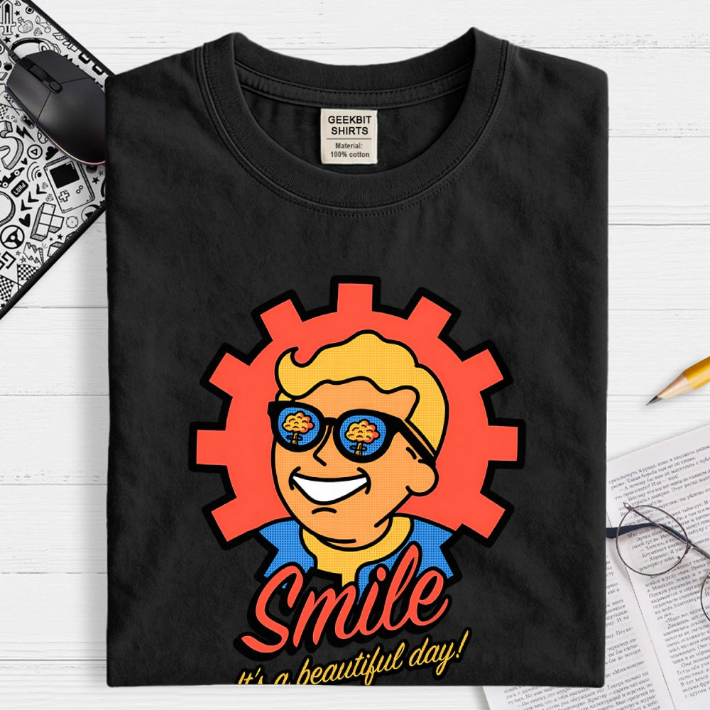Smile! It's a Beautiful Summer Day  T-Shirt