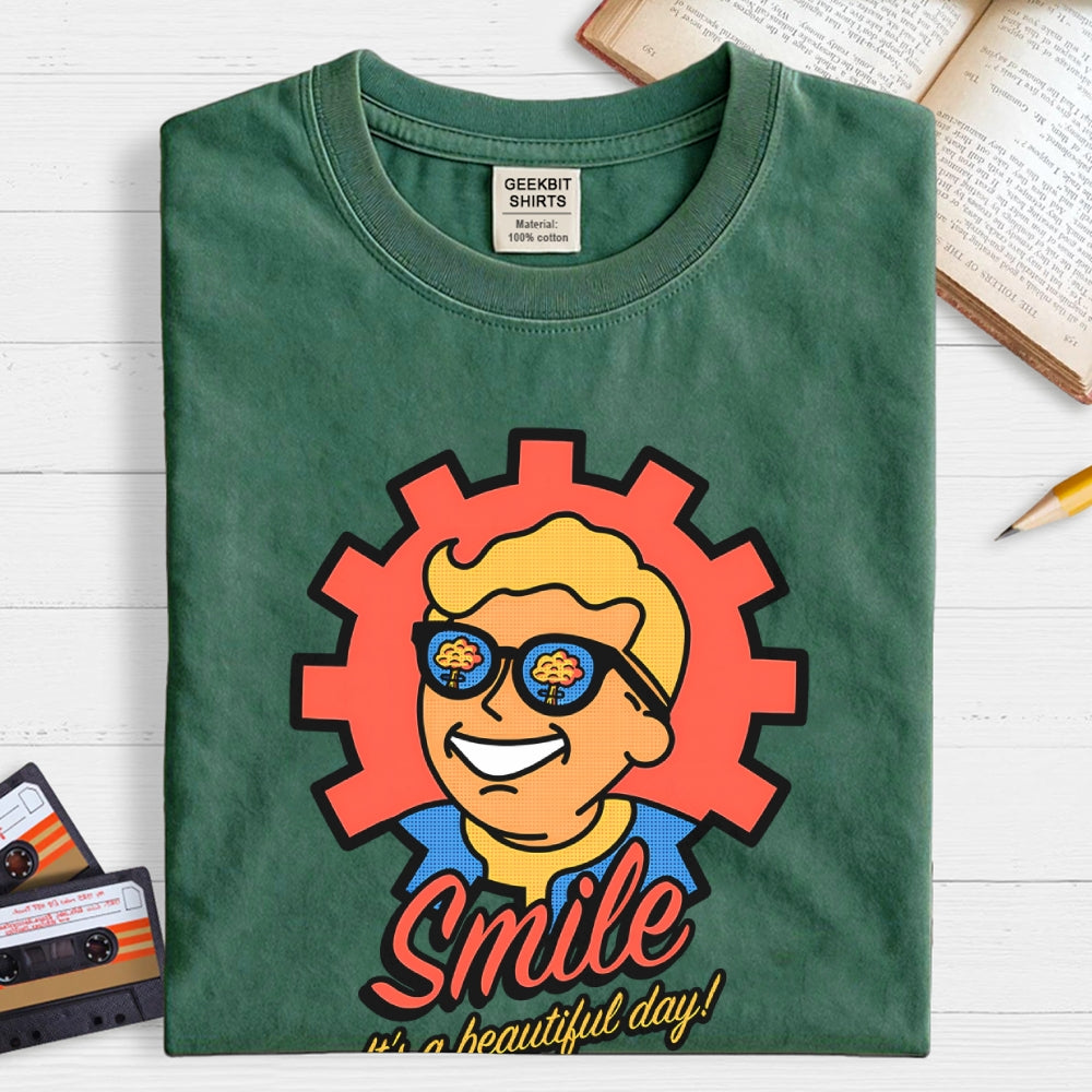 Smile! It's a Beautiful Summer Day  T-Shirt
