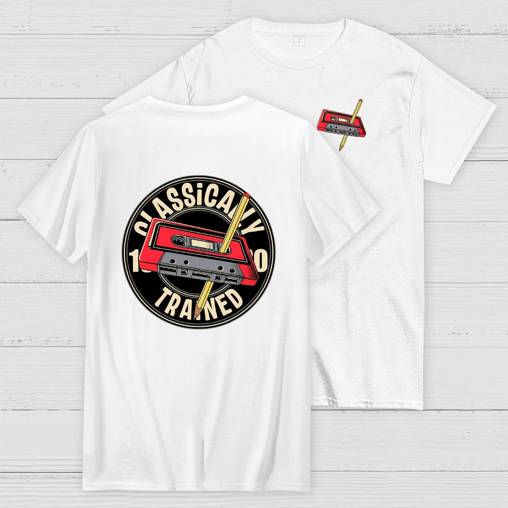 Classically Trained Front And Back Printing  T-Shirt