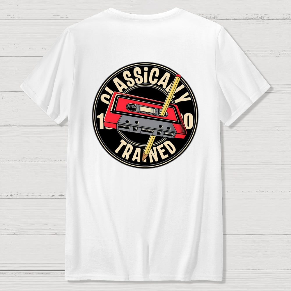 Classically Trained Front And Back Printing  T-Shirt